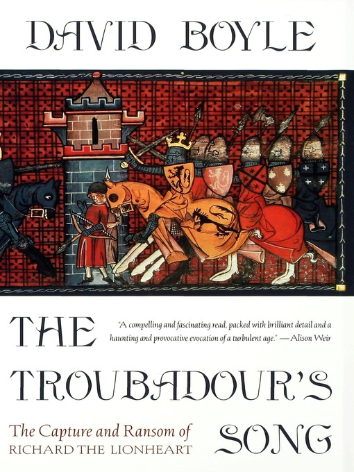 Title details for The Troubadour's Song by David Boyle - Available